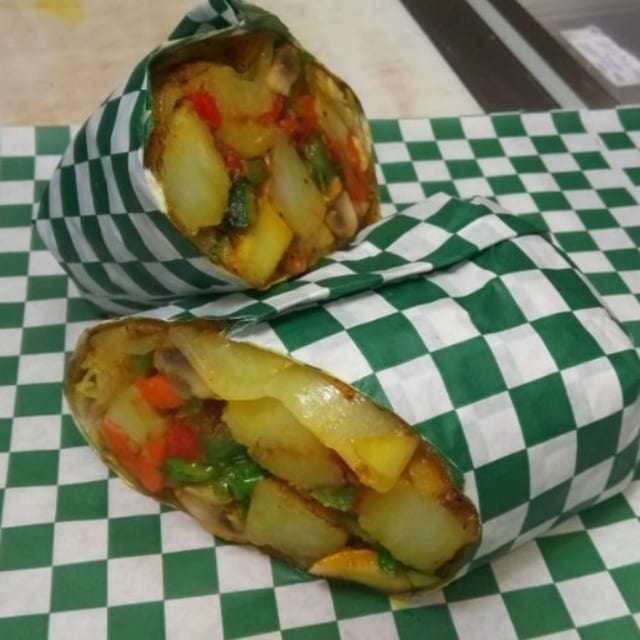 Veggie Roti.