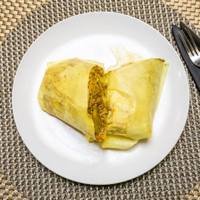 Goat Roti.