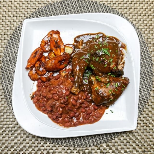 6 Pieces Jerk Chicken.